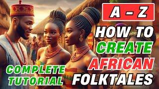 Complete A to Z Tutorial About How To Create African Folktales Stories For Your Faceless Youtube