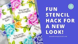 Fun NEW Stencil Hack for New Looks! + BIG SALE & FREE GIFT!