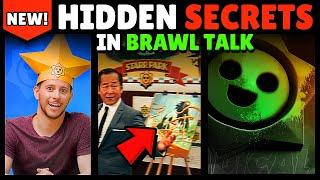 ️30 HIDDEN SECRETS YOU MISSED! In New Brawl Talk from Brawl Stars #WKBRL #Starrpark Update