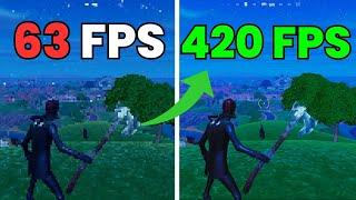 How to INSTANTLY BOOST FPS in Fortnite (FPS & Input Delay)