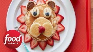 Kids Can Make: A Zoo of Pancake Animals | Food Network