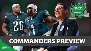 Can Jalen Hurts, Saquon Barkley and the Philadelphia Eagles keep it up against the Commanders?