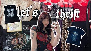 Come Thrift with Me !! alt, grunge and cottagecore finds ??