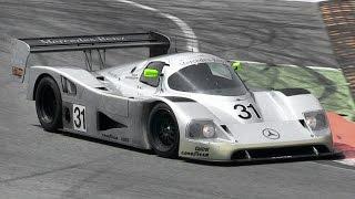 Sauber Mercedes C11 Group C Pure Sound at Monza Circuit!