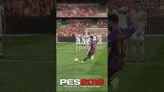 PES 2019 Lionel Messi Free Kick #pes2019 #messi