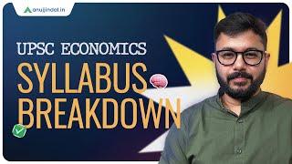 UPSC Economics 2025 | Complete Syllabus | Important Topics for UPSC Economy | UPSC Prelims 2025