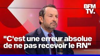 Syrie, coalition gouvernementale, loi spéciale... L'interview en intégralité de Sébastien Chenu