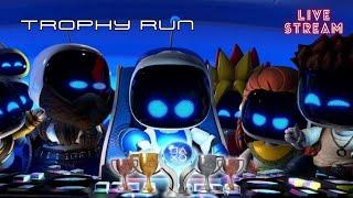 ASTRO BOT: The New PlayStation Mascot LIVE Let's Play | Special Trophy Run Episode