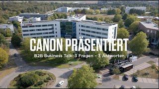 3 Fragen, 3 Antworten - Canon Roadshow 2022