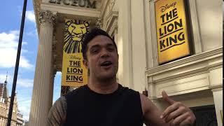 Nick Afoa from The Lion King wishes London Theatre Direct a Happy Birthday!