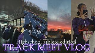 HIGH SCHOOL TRACK MEET VLOG! | West Virginia 2023 + new pr 