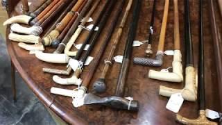 Antique Canes and Walking sticks at Gannons Antiques