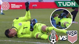 ¡TERRIBLE LESIÓN! Malagón enciende la alarma | México 0-0 EUA | Preolímpico Tokyo 2020 | TUDN