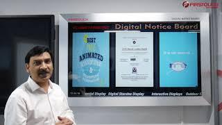 Firstouch DNB (Digital Notice Board)