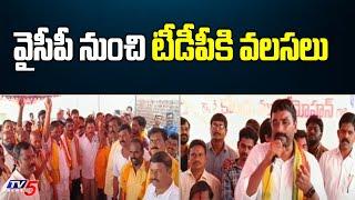 వైసీపీ నుంచి టీడీపీ కి వలసలు  | YCP Leaders Joins TDP party | Vijayanagaram | TV5 News Digital