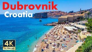 Dubrovnik Croatia  4K Old Town Walking Tour June 2022