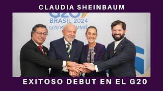 EXITOSA PARTICIPACIÓN DE SHEINBAUM EN G20; EL TRIBUNAL BLINDA AL INE PARA ELECCIÓN DE PODER JUDICIAL