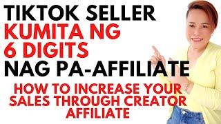 TIKTOK SELLERS NA GUSTONG MAGPA AFFILIATE PAANO MAG SET UP