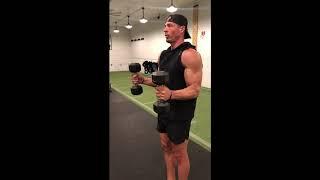 Jeremy Scott Fitness Instagram Video- 7-Minute Bicep Drill 