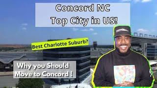 Concord NC  - The Best City in The Country? | Moving to the Charlotte area