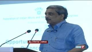 Pakistan fears India after Myanmar operation, says Manohar Parrikar | India | News7 Tamil