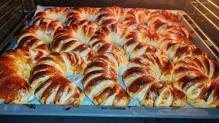 ŞEKLİNE HERKES HAYRAN KALDIYUMUŞACIK AY poğaça tarifi#keşfet #trending #poğaça