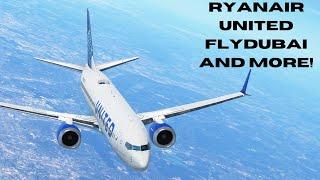 Engine sounds / Ryanair, United, Fly Dubai / Infinite Flight News