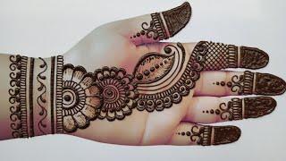 Unique mehndi designs 2025| मेहंदी डिजाइन सिंपल | simple mehndi design | mehndi design front side