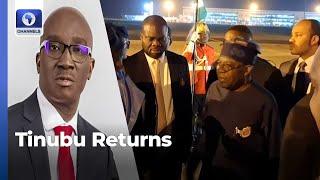 Okpebholo Swings Into Action, Tinubu Back In Nigeria, Anambra Govship Poll +More |Lunchtime Politics