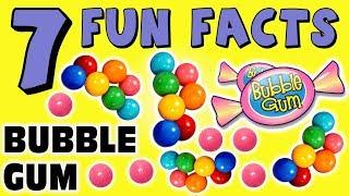 7 FUN FACTS ABOUT BUBBLE GUM! FACTS FOR KIDS! CHEWING GUM! Gumball! Learning Colors! Fun Sock Puppet