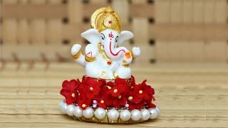 mitti ke ganesh ji kaise banate hain / How to make eco friendly ganesha at home / Soil ganesh murti