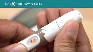 How to use your Keto-Mojo lancet device