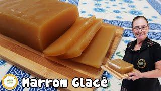 COMO FAZER MARROM GLACÊ EM CASA | DOCE CASEIRO DE BATATA DOCE | DOCE FEITO EM CASA #513