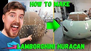 ️ DIY Lamborghini Huracan Replica In Real Life From Car Buck How To Make Fiberglass Body Kit