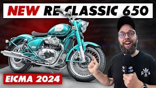 New 2025 Royal Enfield Classic 650 Announced: Everything You Need To Know @ EICMA 2024