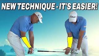 The Long Right Arm! - The New Easier Downswing!