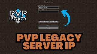 Minecraft PvP Legacy Server IP 2025