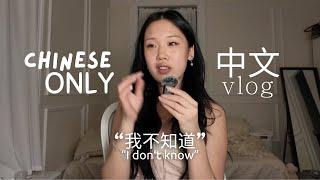 speaking ONLY chinese mandarin challenge (with subtitles ofc) | 中文 vlog