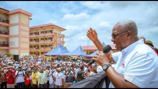 WOW, VICTORY IS ASSURED AS JOHN DRAMANI MAHAMA PROMISES THE PEOPLE OF SEGE IN GREATER ACCRA TODAY