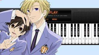 Sakura Kiss - Ouran High School Host Club Opening [ Virtual Piano Sheet ]