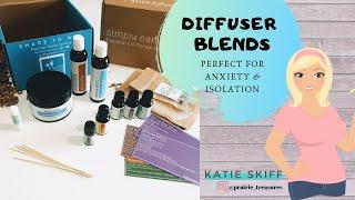 Diffuser & Inhaler Blends for Anxiety | March Simply Earth Unboxing + Big Bonus Box