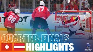 Highlights: SWITZERLAND vs AUSTRIA | 2025 #MensWorlds #IIHF