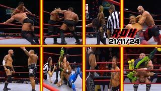 ROH RING OF HONOUR WRESTLING |21/11/24 21 NOV 24 FULL SHOW HIGHLIGHTS HD|#ROHWRESTLINGHIGHLIGHT|#ROH