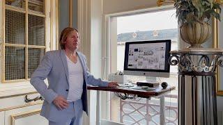 Hamptons 1 - Blue Luxury Classic - Mark Alexander Design Artistry