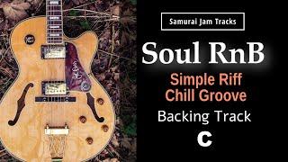 Chill RnB Groove Guitar Backing Track in C major