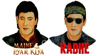 Salman Khan Bollywood Journey | Maine Pyar Kiya To Radhe |30+ Characters In One Video Prashant Gupta