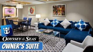 Odyssey of the Seas | Owner's Suite with Balcony Full Tour & Review 4K | Royal Caribbean Cruise Line