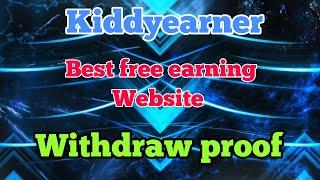 Kiddyearner best free earning website pay you instantly on faucetpay