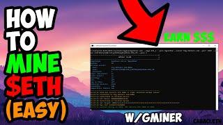 How to Mine Ethereum w/GMiner on Windows (easy)