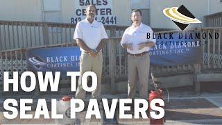 How to Seal Pavers